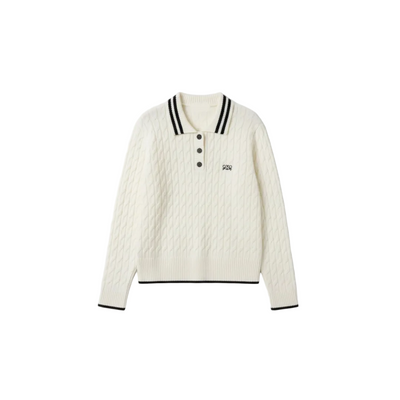 Sweter Pleciony