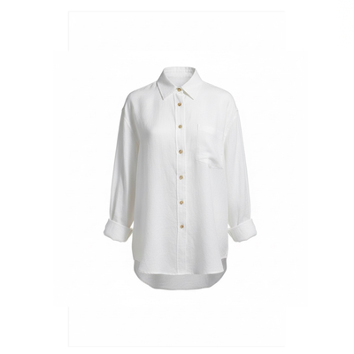 Lniana Bluzka Oversize