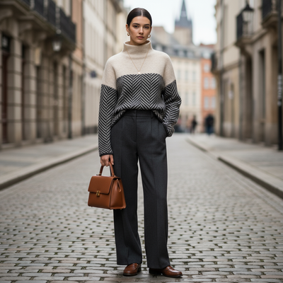 sweter z golfem 2